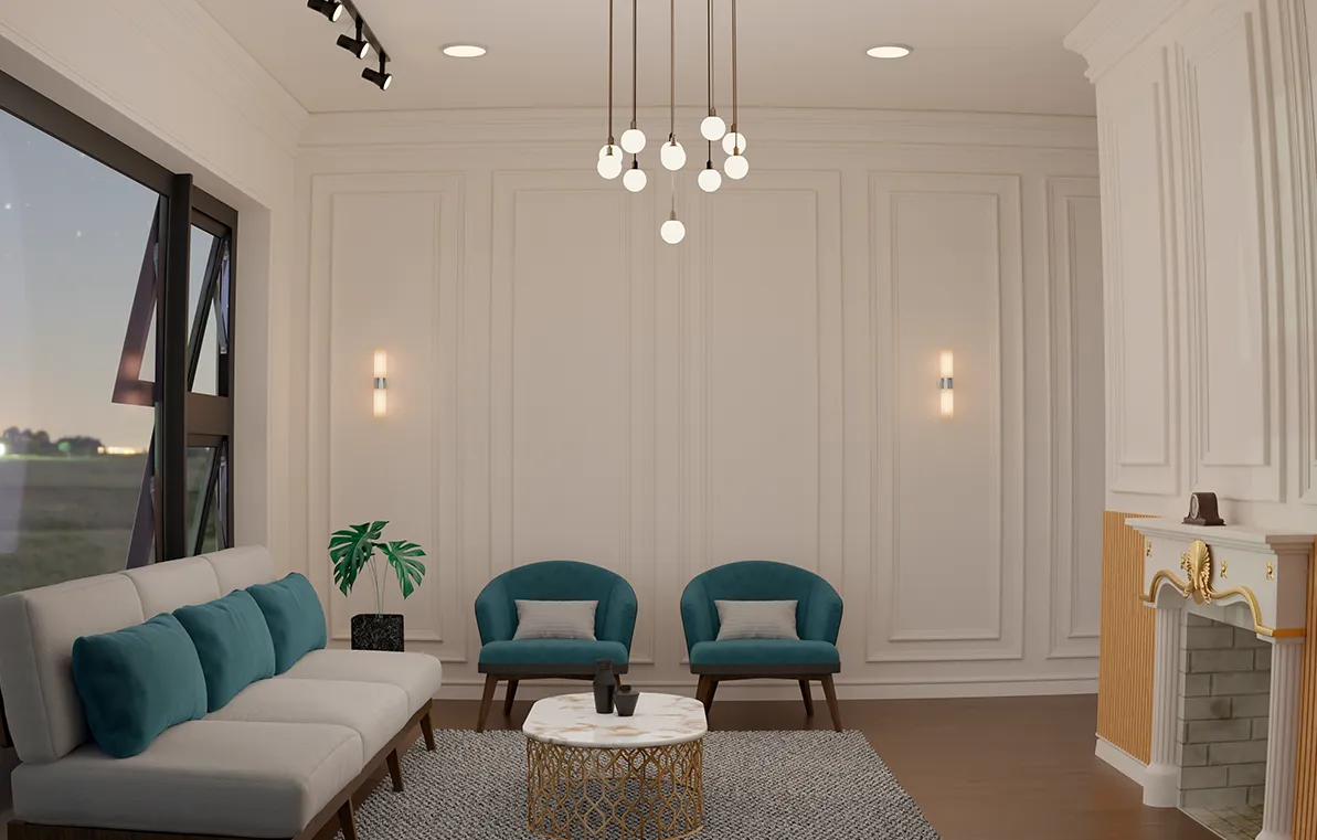 Interior With Colorfulness